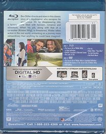 The Secret Life of Walter Mitty [Blu-Ray + DVD + Digital HD]