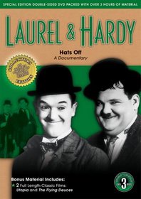 Laurel & Hardy: Hats Off, A Documentary (bonus:Utopia & Flying Deuces)