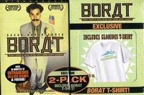 Borat with Glorious Kazakhstan T-shirt