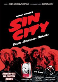 Sin City Unrated TwoDisc Collectors Edition DVD with Jessica Alba