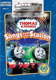 Limited Edition Thomas and Friends Songs from the Station with Wooden Train Bonus Pack