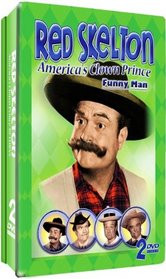 Red Skelton America's: Clown Prince Funny Man! SPECIAL EMBOSSED TIN - 2 DVD Set!