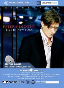 Peter Cincotti - Live in New York with Bonus CD "On the Moon" (SuperDisc)