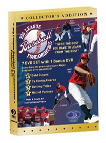DynaFlex Big League Baseball Fundamentals Training 7 DVD Set
