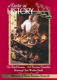 Chef Walter Staib's A Taste of History TV Show Season Three 13 episode DVD Set