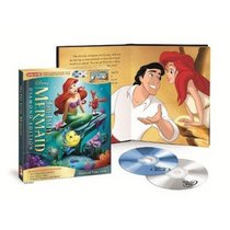 The Little Mermaid Digi Book(Two-Disc Diamond Edition) (Blu-ray / DVD + 32 Page StoryBook)