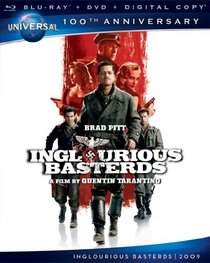Inglourious Basterds [Blu-ray + DVD + Digital Copy] (Universal's 100th Anniversary)