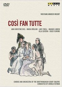Mozart - Cosi fan Tutte / Biel, Hoglind, Tibell, Florimo, Linden, Severin, Ostman, Drottningholm Opera
