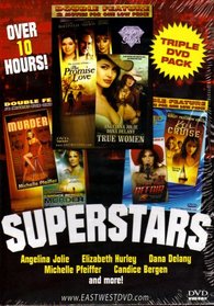 SUPERSTARS Triple DVD Pack (True Women/The Promise of Love/Power,Passion & Murder/Murder by Reason of Insanity/Kill Cruise/The Cape Town Affair)