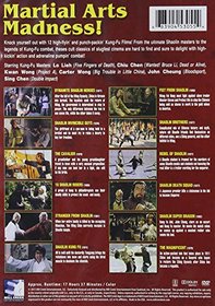 Kickin' It Shaolin Style - 12 Movie Set: Fists From Shaolin - Shaolin Brothers - The Cavalier - Shaolin Kung Fu + 8 more!