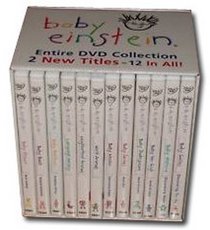 BABY EINSTEIN ENTIRE DVD COLLECTION 12 IN ALL