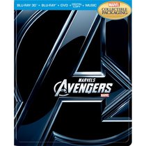 The Avengers Steelbook (Blu-Ray 3D + Blu-Ray + Digital Copy + DVD + Music)