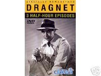 Dragnet (3 Half-Hour Episodes)