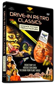 Drive-In Retro Classics: Science Fiction Triple Feature [Rocketship X-M, The Hideous Sun Demon, The Brain From Planet Arous]