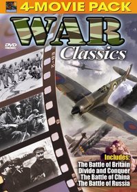 War Classics 4 Pack - The Battle of Britain, Divide and Conquer, The Battle of China, The Battle of Russia