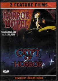 2 Feature Films- Horror Hotel (1960) & Crypt of Horror (1964) (2005 DVD)