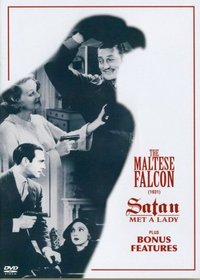 The Maltese Falcon (1931) & Satan Met a Lady (1936) - Authentic Region 1 DVD from Warner Brothers starring Bette Davis, Warren William, Bebe Daniels & Ricardo Cortez. BONUS DISC INCLUDED.