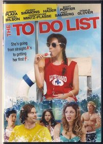 To Do List (Dvd,2013)