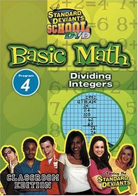Standard Deviants School: Basic Math, Vol. 4 - Dividing Integers