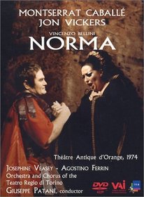 Bellini - Norma / Patane, Caballe, Vickers, Veasey, Theatre Antique d'Orange