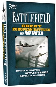 BATTLEFIELD - Great European Battles of WWII - 3 DVD Set!