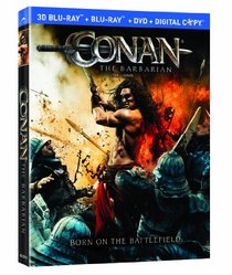 Conan the Barbarian 3D [Blu-ray 3D+ Blu-ray + DVD + Digital Copy] [Blu-ray]