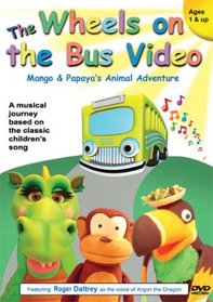 The Wheels on the Bus Video - Mango and Papaya's Animal Adventure