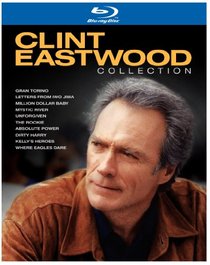 Clint Eastwood Collection (Absolute Power / Dirty Harry / Gran Torino / Kelly's Heroes / Letters from Iwo Jima / Million Dollar Baby / Mystic River / The Rookie / Unforgiven / Where Eagles Dare) [Blu-ray]