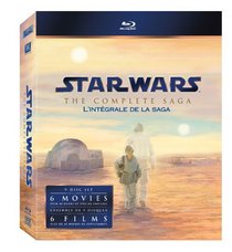 Star Wars: The Complete Saga (Episodes I-VI) Box Set [9-Disc Blu-ray] [Blu-ray]
