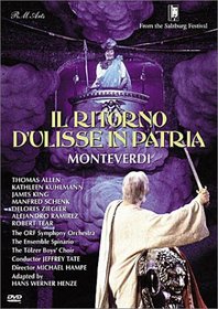 Monteverdi - Il ritorno d'Ulisse in patria (The Return of Ulysses) (Henze version) / Tate, Allen, Kuhlmann, Salzburg Festival