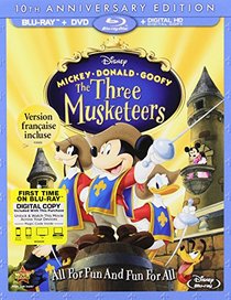 Mickey Donald Goofy: Three Musketeers 10th Anniv [Blu-ray]