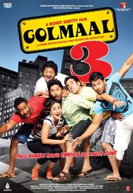 Golmaal 3 (New Hindi Comedy Film / Bollywood Movie / Indian Cinema DVD)