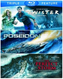 Twister / Poseidon / Perfect Storm (Triple-Feature) [Blu-ray]