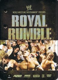 WWE Royal Rumble 2008 Limited Edition DVD with Collectible Tin