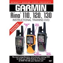 DVD Garmin Rino GPS 110, 120, 130 Instructional Training DVD