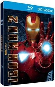 Iron Man 2: 3-Disc Combo Pack (Limited Edition with Metal Packaging & 3D Cover) [Blu-ray]
