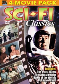 Sci-Fi Classics: The Astral Factor/The Galaxy Invader/Battle of the Worlds/Unknown World