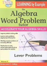 Algebra Word Problem Tutor: Lever Problems