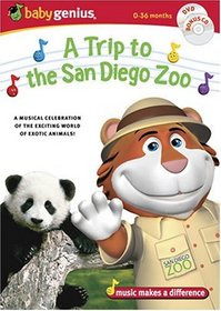 Baby Genius - A Trip to the San Diego Zoo (w/ bonus music CD)