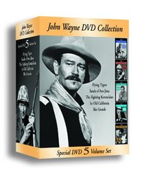John Wayne Collection (Flying Tigers/Sands of Iwo Jima/The Fighting Kentuckian/In Old California/Rio Grande)