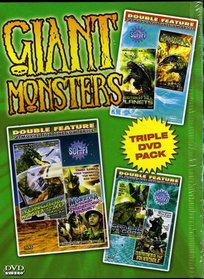 Giant Monsters Triple DVD Pack (6 Monster Classics)