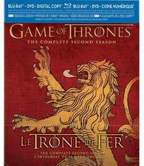 Game of Thrones The Complete Second Season Limited Edition Lannister Packaging (Blu-ray/DVD/Digital Copy)