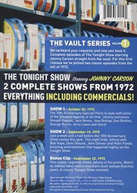The Tonight Show starring Johnny Carson - The Vault Series Volume 1