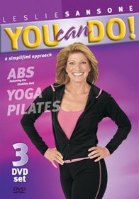 Leslie Sansone - You Can Do Abs / Yoga / Pilates (3-Pack)