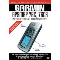 DVD Garmin GPSMAP 76C/76CS Instructional Training DVD