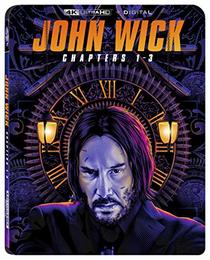 John Wick: Chapters 1-3 [4K + Digital] [Blu-ray]