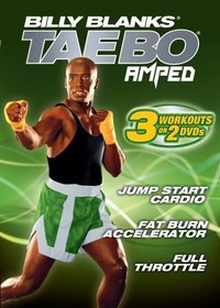 Tae Bo Amped: 3 Workouts on 2 DVDs - Jump Start Cardio, Fat Burn Accelerator, and Full Throttle
