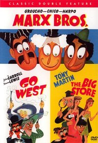 Classic Double Feature Groucho-Chico-Harpo Marx Bros. Go West The Big Store