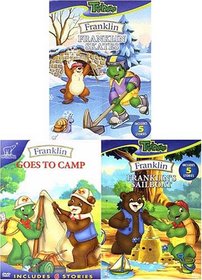 Franklin Goes to Camp / Franklin Skates / Franklin's Sailboat (3 pack)