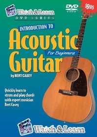 Intro to Acoustic Guitar DVD